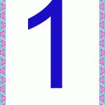 Kids Under 7: Number Flash Cards   Numbers 1 10   Free Printable Multiplication Flash Cards 0 10