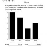 Kindergarten Bar Graph Worksheet   Free Math Worksheet For Kids   Free Printable Graphs For Kindergarten