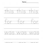 Kindergarten Spelling Worksheets Pdf Free Download | Learning   Free Printable Spelling Worksheets For Adults