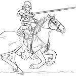Knight On Horse Coloring Page | Free Printable Coloring Pages   Free Printable Pictures Of Knights