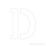 Letter Stencils To Print | Free Printable Stencils   Free Printable Letter Stencils