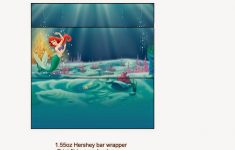 Free Printable Little Mermaid Water Bottle Labels