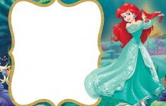 Free Little Mermaid Printable Invitations