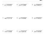 Long Division Worksheet With Double Digit Divisors (Set 2) | Free   Free Printable Division Worksheets
