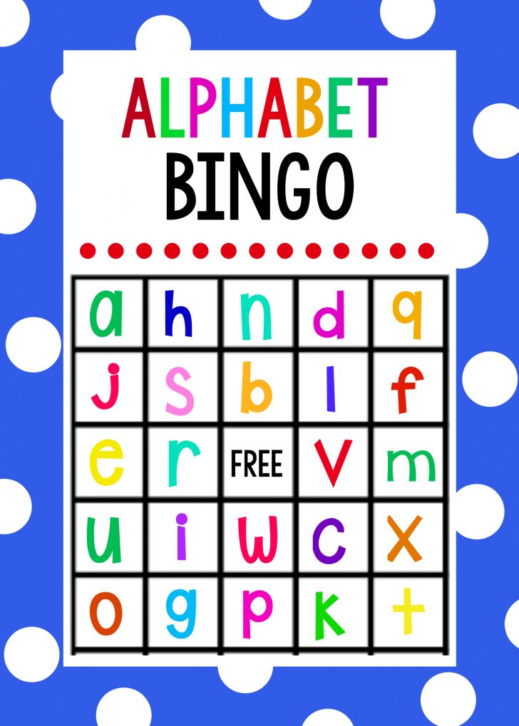 Free Printable Alphabet Games