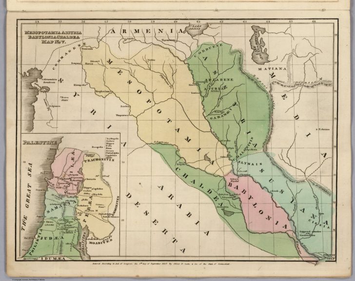 Map No. V. Mesopotamia Assyria, Babylonia Chaldea - David Rumsey - Free ...