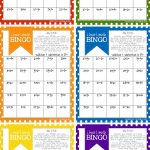 Math Bingo Printable For Kids   Free | Math Activities | Pinterest   Math Bingo Free Printable