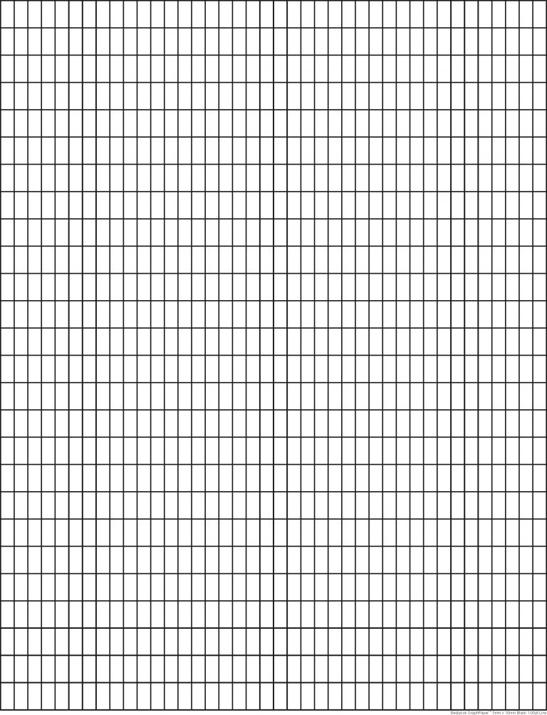 Half Inch Grid Paper Free Printable