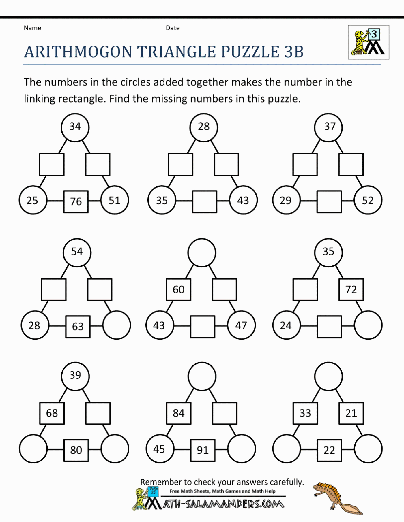 Math Worksheets Riddles 2Nd Grade Money Shocking Puzzle With Answers - Free Printable Logic Puzzles For Middle School