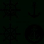 Meaning Of Anchor And Rudder Symbol And Vectors   Free Printable Anchor Template