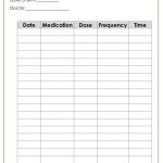 Medication Log   Free Printable Medication Log Sheet Medication Log   Free Printable Medication Log Sheet
