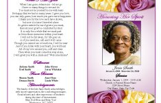 Free Printable Memorial Card Template