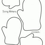 Mitten Pattern Printable | New Calendar Template | Preschool Winter   Free Mitten Template Printable
