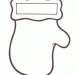 Mitten Templatecut These Out For A Craft With The Girls School   Free Mitten Template Printable