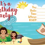 Moana Invitations Fresh Free Printable Moana Birthday Invitations   Free Printable Moana Birthday Invitations