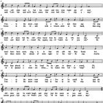 Music A La Abbott: Frosty The Snowman | Holidays In The Classroom   Free Printable Frosty The Snowman Sheet Music