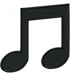 Music Note Template Printable   Bino.9Terrains.co Within Free   Free Printable Music Notes Templates