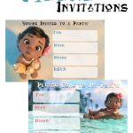 Musings Of An Average Mom: Free Printable Moana Invitations   Free Printable Moana Birthday Invitations