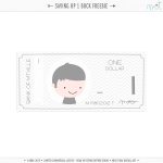 New Vector Saving Up + Free Printable Play Money! | Misstiina   Free Printable Canadian Play Money For Kids