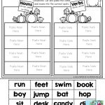 Nouns And Verbs (Sorting) Tons Of Fun Printables! | Write~Nouns   Free Printable Verb Worksheets