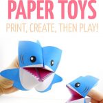 Paper Toy Templates   14 Free Printables To Craft And Play! | Papier   Free Printable Paper Crafts