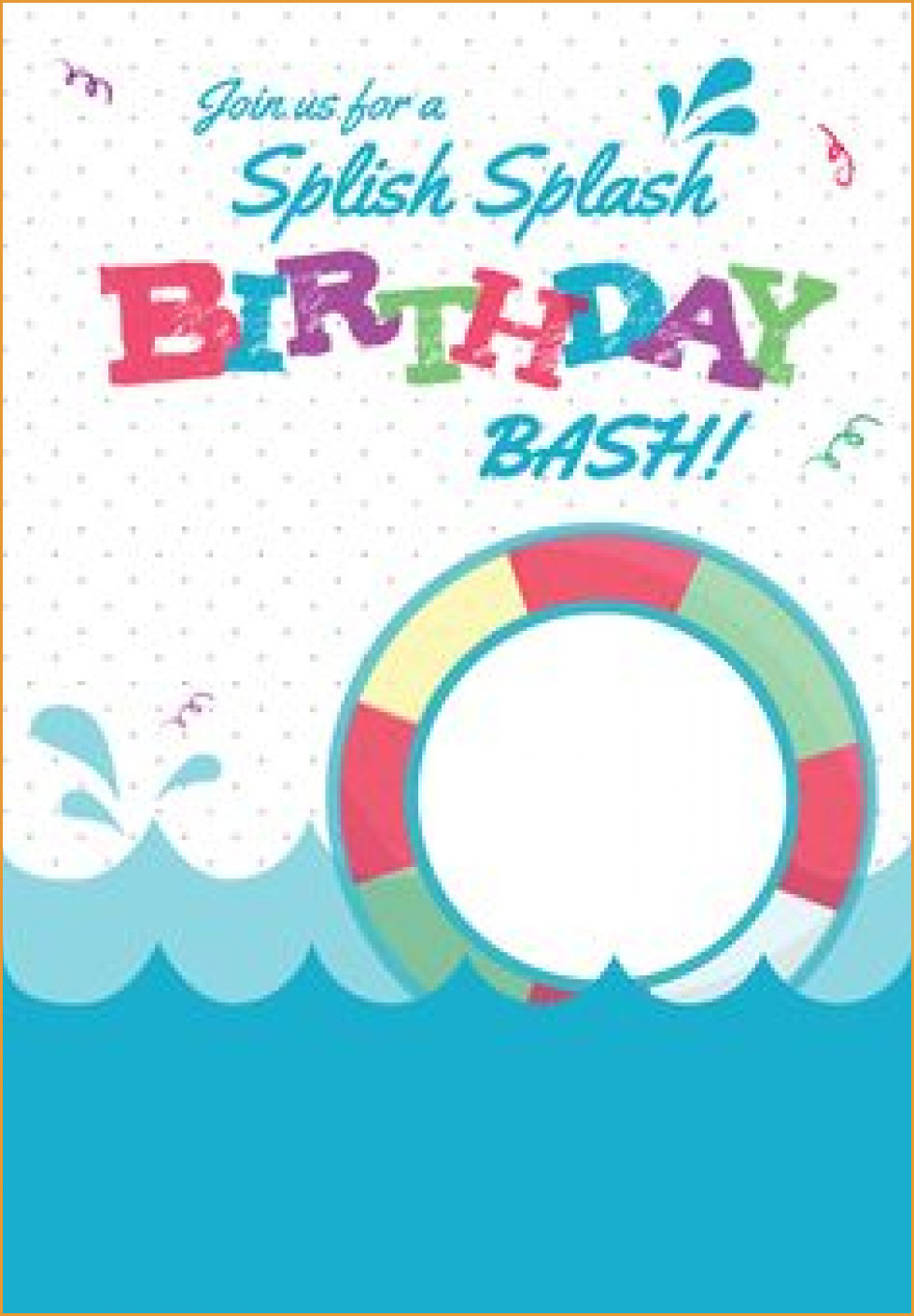 Party Invitations: Latest Free Printable Pool Party Invitations - Free Printable Pool Party Invitations