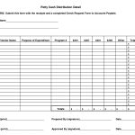 Petty Cash Log Form | Accounting Petty Cash | Pinterest   Free Printable Petty Cash Voucher