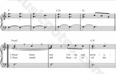 Piano Sheet Music For Beginners Popular Songs Free Printable Within - Piano Sheet Music For Beginners Popular Songs Free Printable