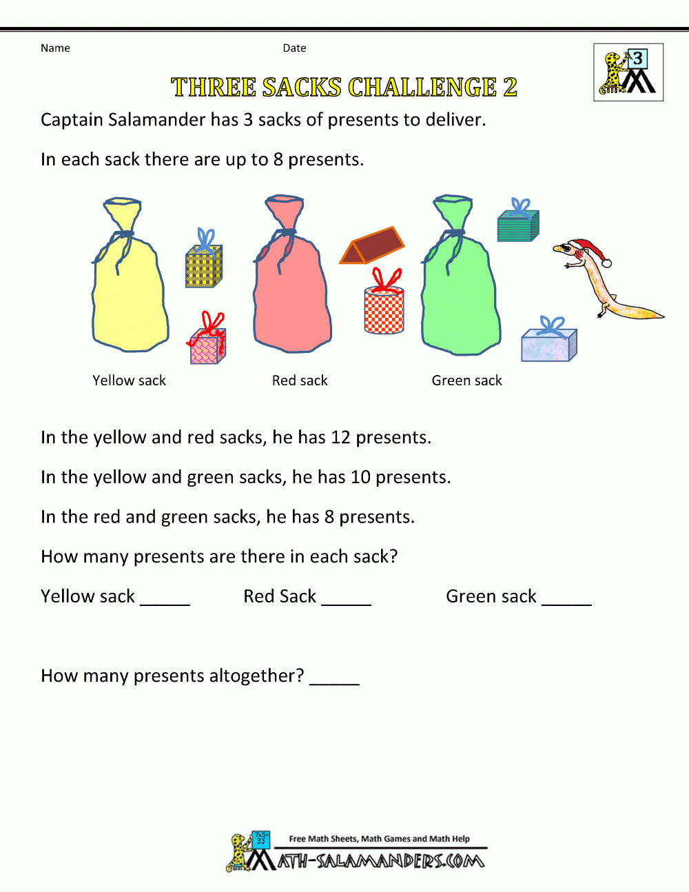 Pinjudy Schopmeyer On Education | Pinterest | Christmas Math - Free Printable Christmas Maths Worksheets Ks1