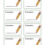 Pinken Geok On Labels | Pinterest | Printable Name Tags, Name   Free Printable Name Tags For Teachers