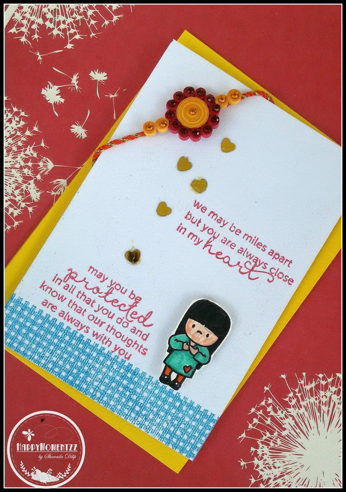 Pinshikha Chamaria On Rakhi Cards | Rakhi Cards, Handmade Rakhi - Free Online Printable Rakhi Cards