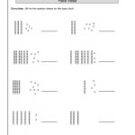 Place Value Worksheets From The Teacher's Guide   Free Printable Base Ten Block Worksheets