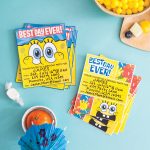 Plan A Spongebob Squarepants Party | Nickelodeon Parents   Spongebob Free Printable Invitations