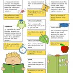 Poster: Commas Worksheet   Free Esl Printable Worksheets Made   Punctuation Posters Printable Free