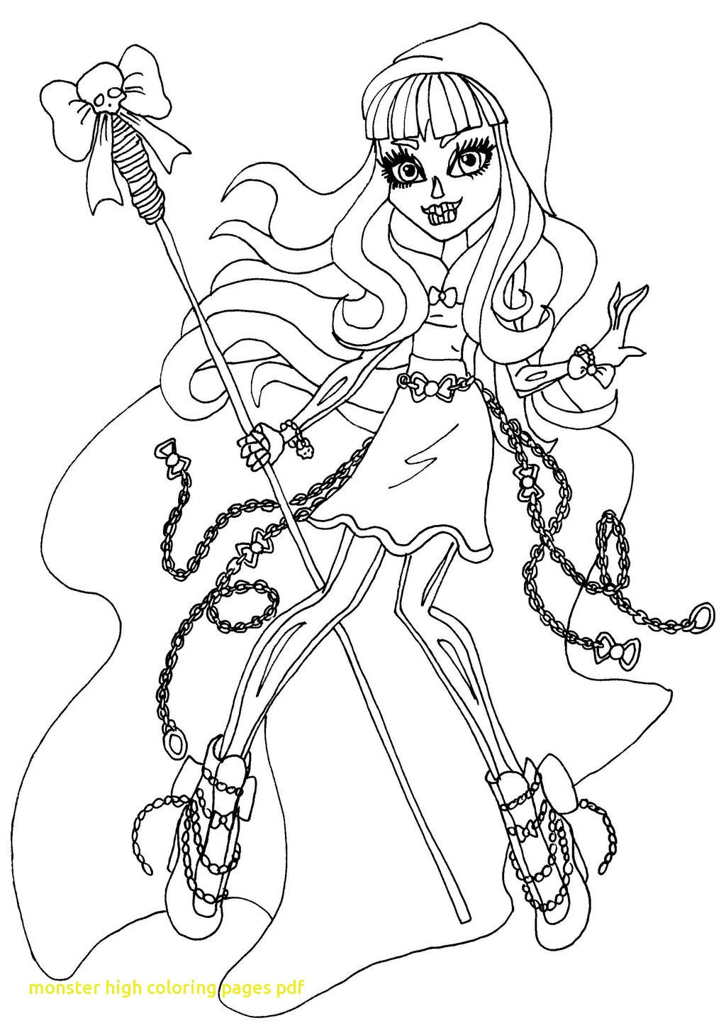 Premium Thanksgiving Monster High Coloring Pages 19 Free Printable - Monster High Free Printable Pictures