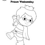 Prince Wednesday Coloring Page! #danieltiger #wqed #pbskids | Daniel   Free Printable Daniel Tiger Coloring Pages