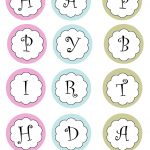 Printable Banners Templates Free | Print Your Own Birthday Banner   Free Printable Happy Birthday Banner Templates