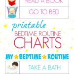 Printable Bedtime Routine Charts   Free Printable Kids Bedtime   Children's Routine Charts Free Printable Printable Bedtime Routine Charts   Free Printable Kids Bedtime   Children's Routine Charts Free Printable