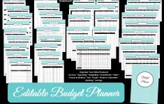 Free Printable Family Budget