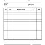 Printable Chart Printable Medication Chart Daily 4 Printable   Medication Chart Printable Free