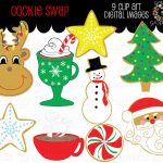 Printable Christmas Clipart   Free Printable Christmas Clip Art