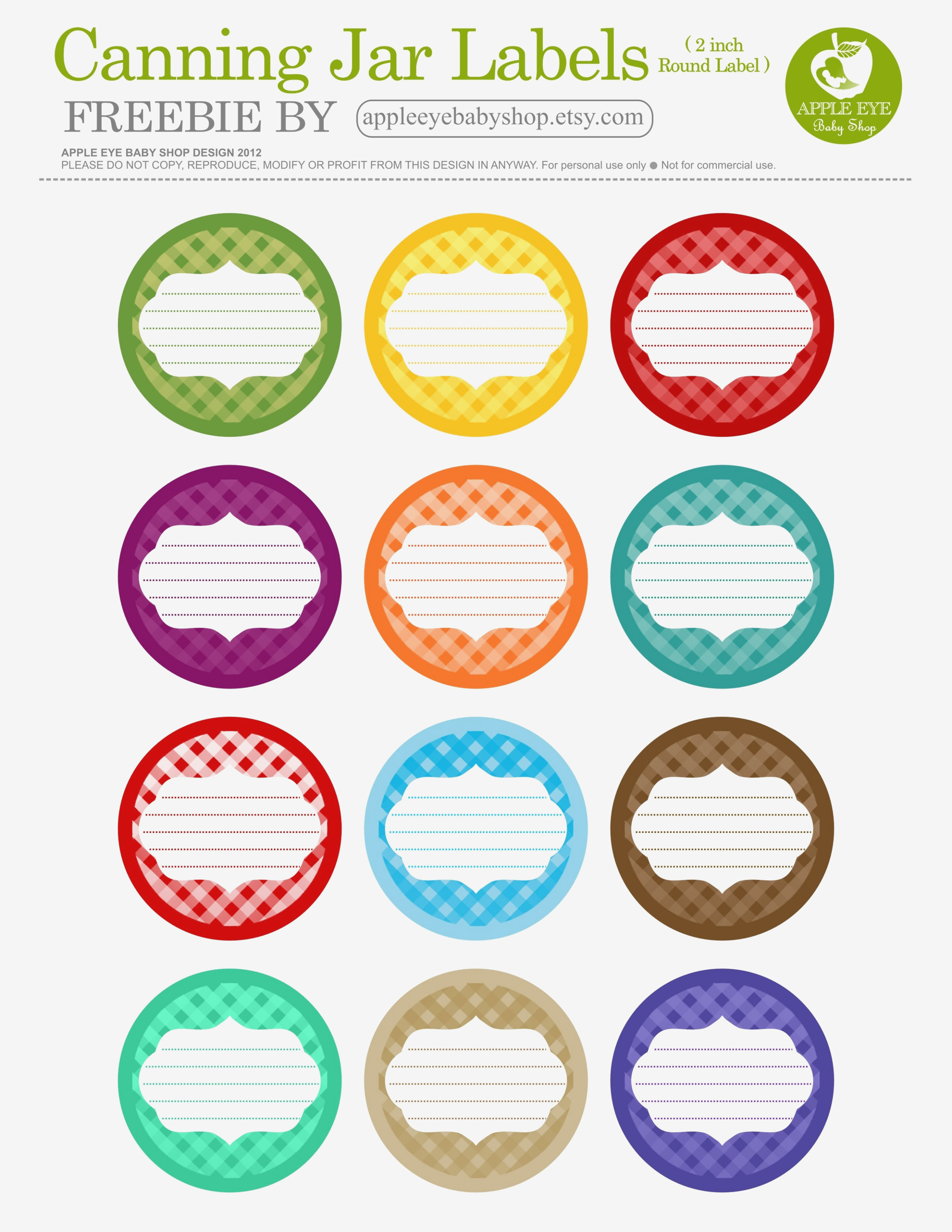 Printable Circle Labels Free Printable Jar Label Templates Made - Free Printable Jar Label Templates