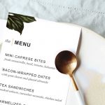 Printable Dinner Party Menu Template   Design. Create. Cultivate.   Free Printable Dinner Party Menu Template