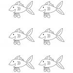 Printable Fish Templates For Kids | Preschool Fish Shapes   Free Printable Fish Stencils