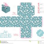 Printable Gift Box Various Shells Stock Vector   Illustration Of   Free Printable Gift Boxes