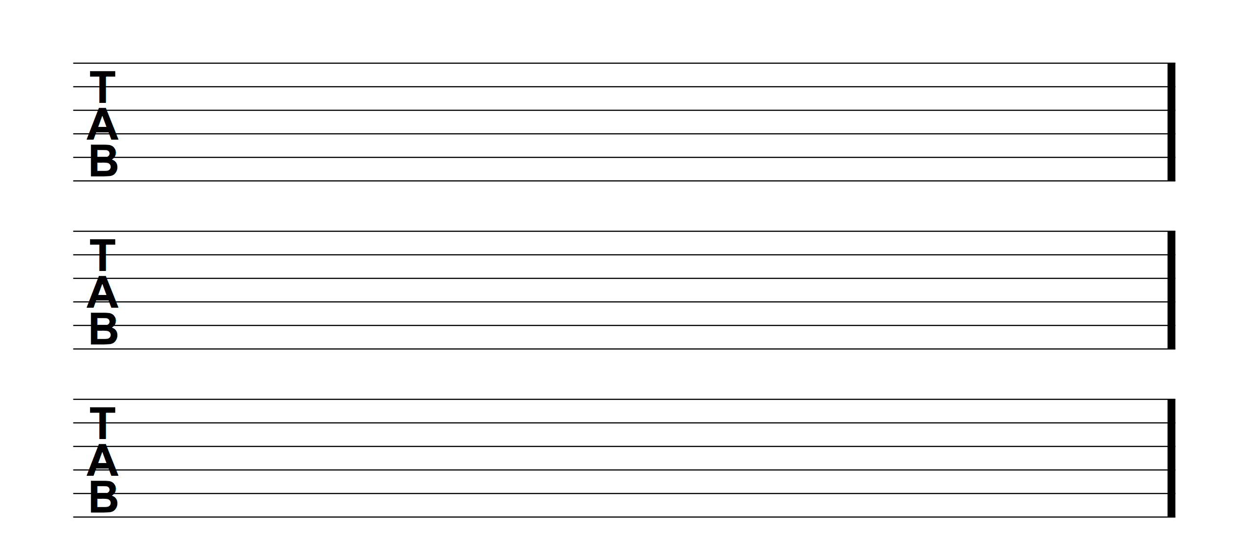 Printable Guitar Sheets | Hub Guitar | Hub Guitar - Free Printable Guitar Tablature Paper