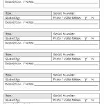 Printable Home Inventory Forms: Use These To Create Your Inventory   Free Printable Forms For Organizing