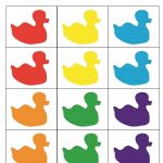 Printable Matching Game And Pond Themed Learning Activities | Early   Free Printable Toddler Matching Games