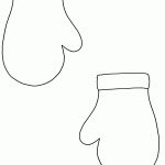 Printable Mitten Pattern Template | Teaching | Pinterest | Mittens   Free Mitten Template Printable
