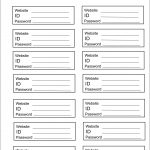 Printable Password Keeper | Printable! | Password Keeper, Computer   Free Printable Password Keeper